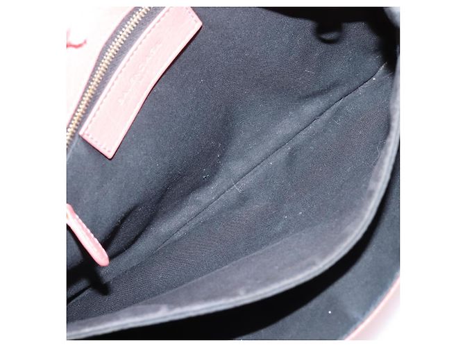 Borsa a tracolla BALENCIAGA Giant Envelope in pelle Pink Gold Auth 204813A Rosa D'oro - vista 11