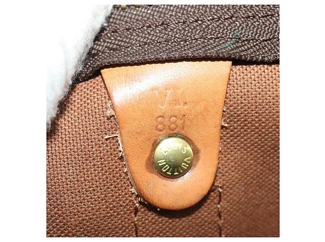 LOUIS VUITTON Monogram Keepall 50 Boston Bag M41426 LV Auth 200838V Monogramm - Ansicht 12