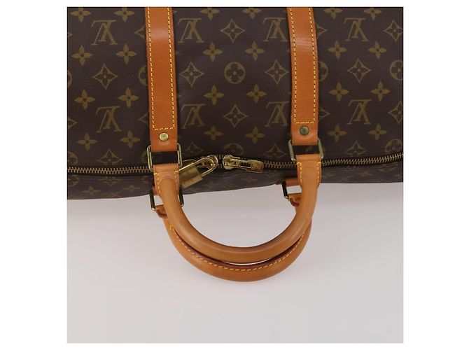 LOUIS VUITTON Monogram Keepall 50 Boston Bag M41426 LV Auth 200838V Monogramm - Ansicht 7