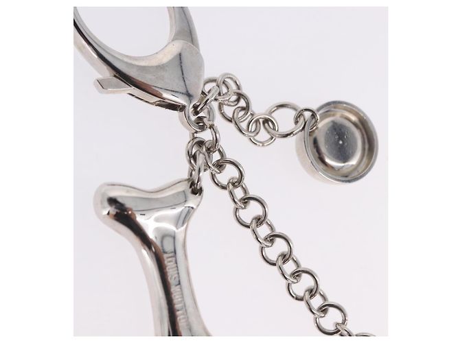 LOUIS VUITTON Bijoux Sack Baxter Charm Metal Silver M65178 LV Auth ar14252V Argento - vista 11