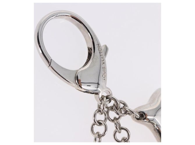 LOUIS VUITTON Bijoux Sack Baxter Charm Metal Silver M65178 LV Auth ar14252V Argento - vista 7