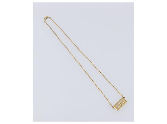 Collier GIVENCHY Métal Ensemble de 4 Argent et Doré Auth SW2856 Argenté - vue 2