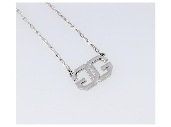 Collier GIVENCHY Métal Ensemble de 4 Argent et Doré Auth SW2856 Argenté - vue 24