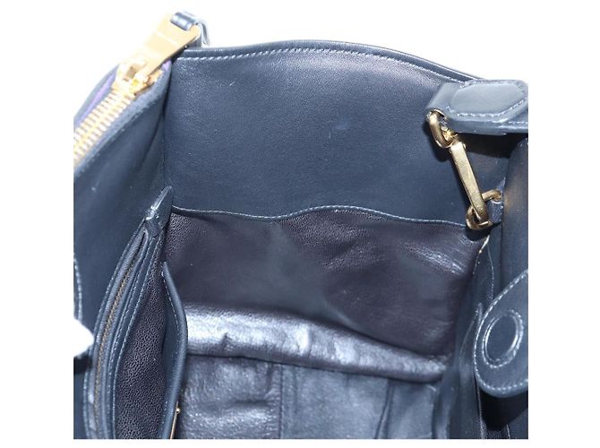Borsa a mano Miu Miu in pelle 2way Viola Oro Auth 203786V D'oro Porpora - vista 23