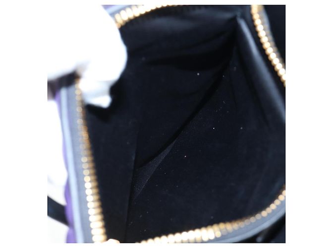 Borsa a mano Miu Miu in pelle 2way Viola Oro Auth 203786V D'oro Porpora - vista 29