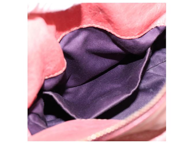 Borsa a mano Miu Miu Vitellolux in pelle 2way Pink Gold Auth 205828V Rosa D'oro - vista 24