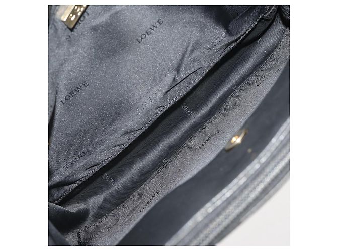 LOEWE Handtasche aus Leder Schwarz Gold authentisch 204858 Golden - Ansicht 11