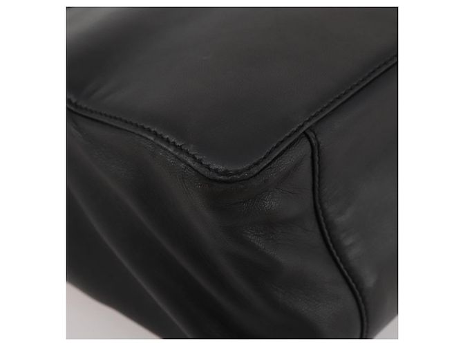 LOEWE Handtasche aus Leder Schwarz Gold authentisch 204858 Golden - Ansicht 16
