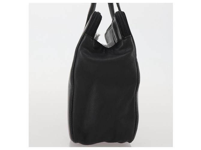 LOEWE Handtasche aus Leder Schwarz Gold authentisch 204858 Golden - Ansicht 3