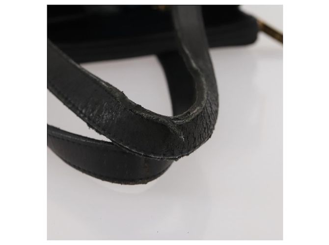 LOEWE Handtasche aus Leder Schwarz Gold authentisch 204858 Golden - Ansicht 8