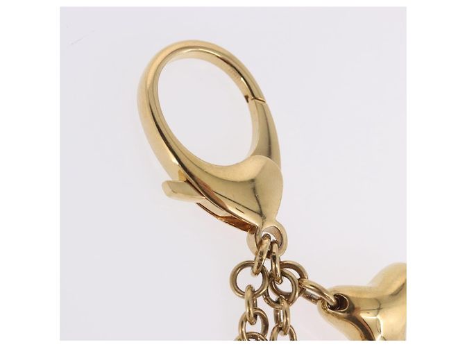 LOUIS VUITTON Bijoux Sack Baxter Charm Metal Gold Tone M65177 LV Auth ar14253V - vista 11