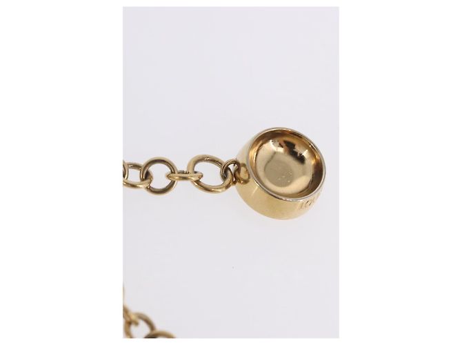 LOUIS VUITTON Bijoux Sack Baxter Charm Metal Gold Tone M65177 LV Auth ar14253V - vista 5