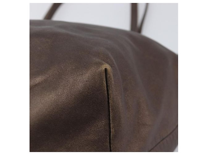 Saco Tote LOEWE em couro marrom Auth 201519 - vista 15