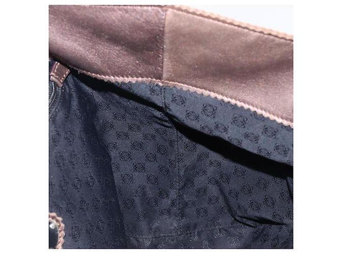Saco Tote LOEWE em couro marrom Auth 201519 - vista 19
