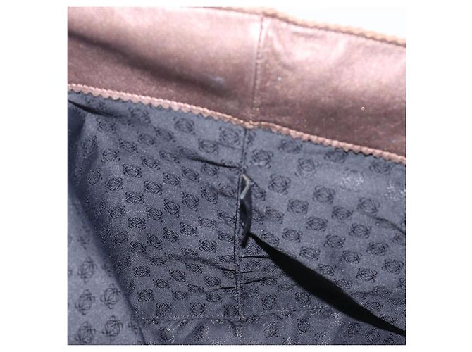 Saco Tote LOEWE em couro marrom Auth 201519 - vista 20