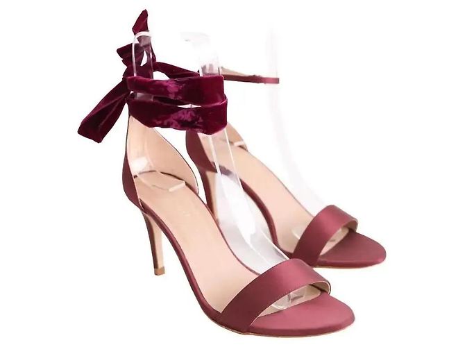Lk Bennett Helena Sandalen bordeaux - Ansicht 4
