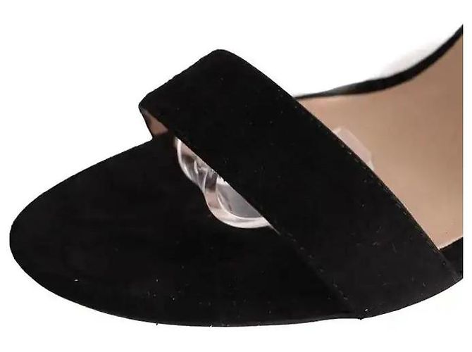 Sandali Helena Lk Bennett neri in camoscio Nero - vista 5