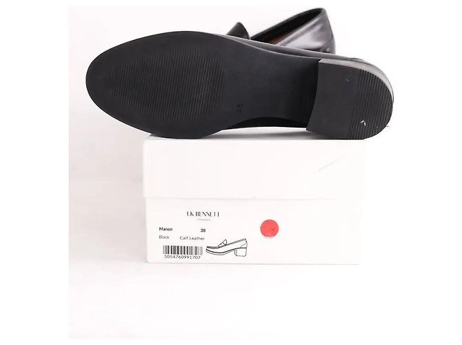 Mocassini Manon in pelle neri Lk Bennett Nero - vista 6