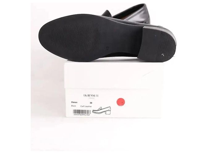 Mocassini Manon in pelle neri Lk Bennett Nero - vista 6