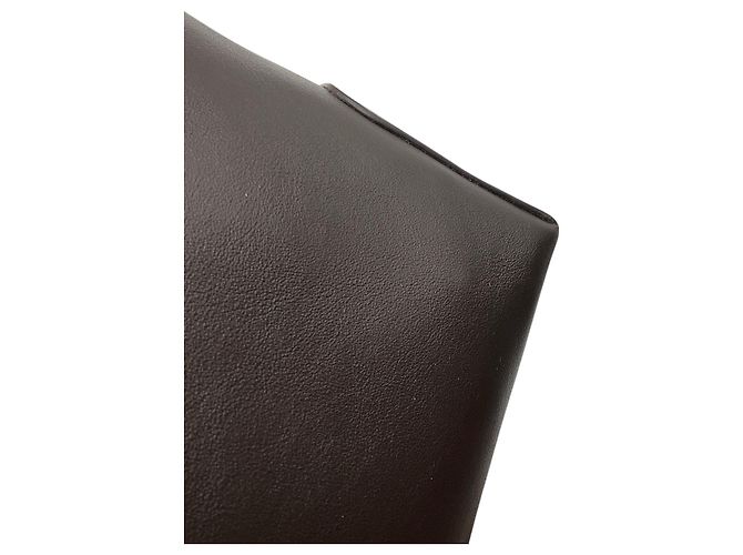 Borsa Tote Folio Di Bag in vera pelle marrone Tod's - vista 15