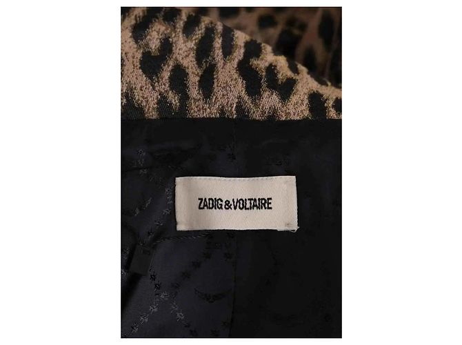 Zadig & Voltaire Blazer Visko Jac Leo camel Kamel - Ansicht 5