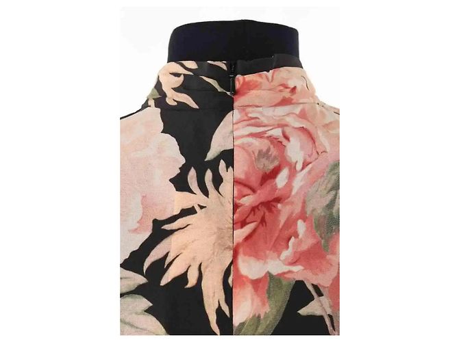 Zimmermann Kleid aus Seide mehrfarbig Mehrfarben - Ansicht 4