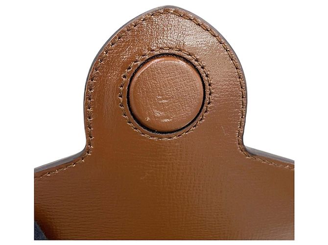 Borsa a tracolla Gucci Mini GG Supreme Horsebit 1955 Beige - vista 8
