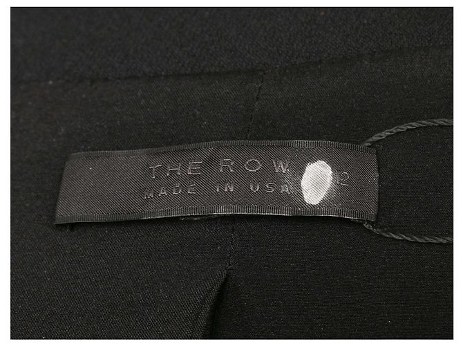 Black The Row Virgin Wool-Blend Double-Breasted Blazer Size US S - view 4