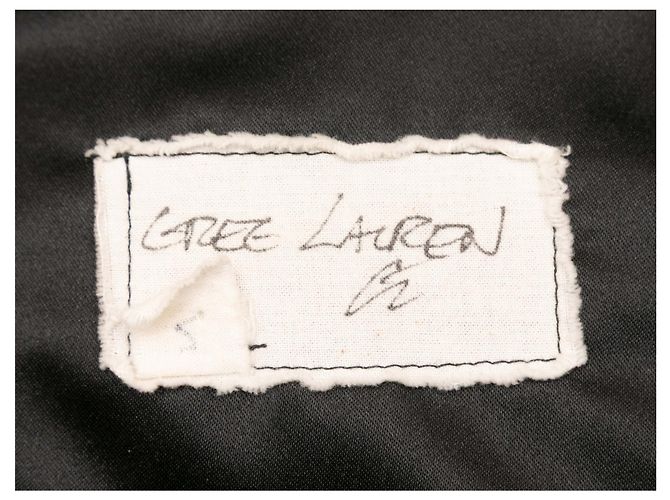 Chaqueta Bomber Patchwork Greg Lauren Blanco y Negro Talla US S - vista 5
