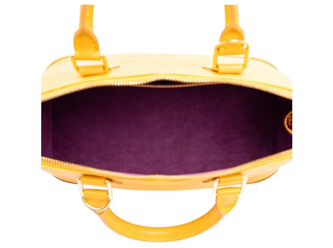 Louis Vuitton Epi Alma PM Handtasche Gelb - Ansicht 4