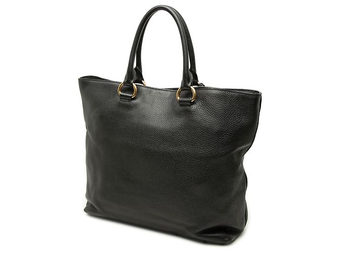 Sacola convertible Prada Vitello Phenix preta Preto - vista 2