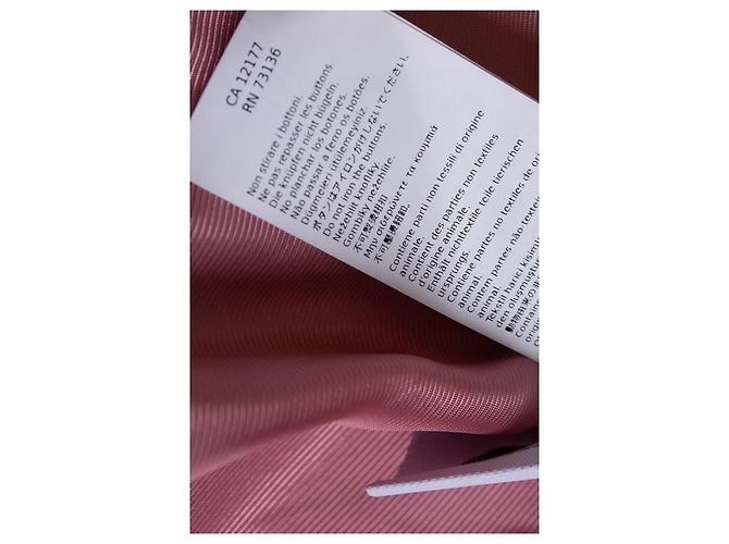 Max Mara, Oversized Wollmantel, zweireihig, Rosa Pink - Ansicht 6