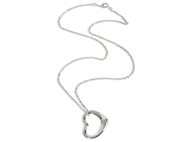 Pendente Cuore Aperto Elsa Peretti in Argento Sterling Tiffany & Co. - vista 3