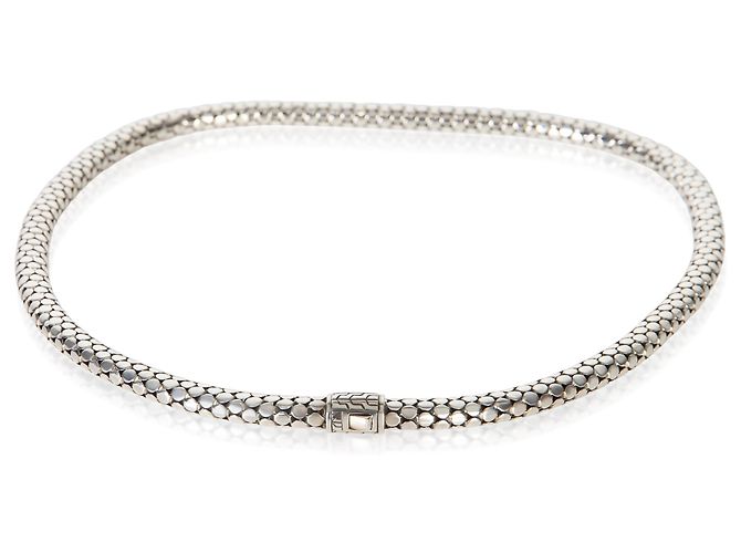 Autre Marque John Hardy Sterling Silver Dot Chain Halskette - Ansicht 3