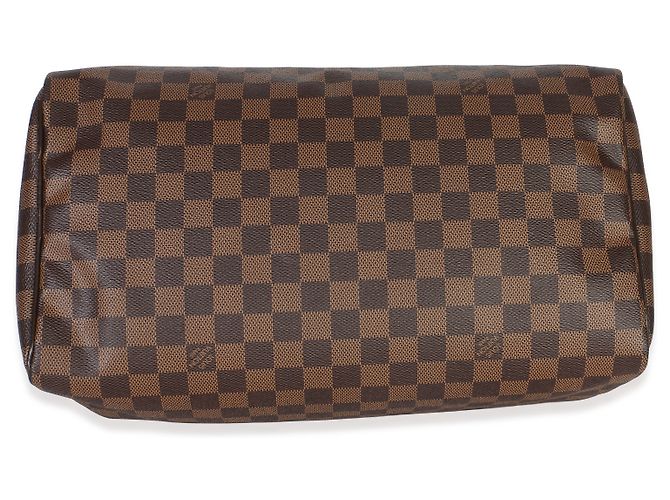 Louis Vuitton Damier Ebene Canvas Speedy 35 Marrom - vista 2