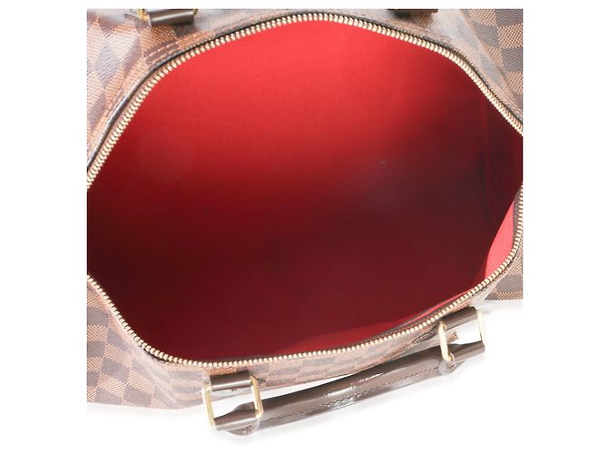 Louis Vuitton Damier Ebene Canvas Speedy 35 Marrom - vista 6