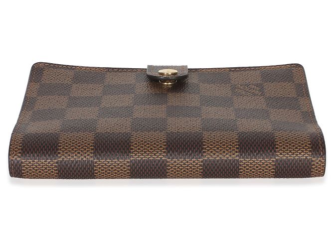 Louis Vuitton Damier Ebene Canvas Small Ring Agenda Cover - Ansicht 2