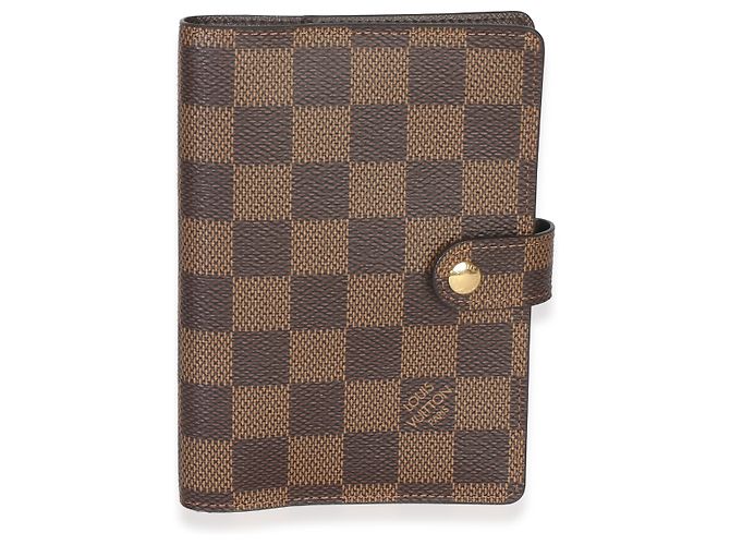 Louis Vuitton Damier Ebene Canvas Small Ring Agenda Cover - Ansicht 7