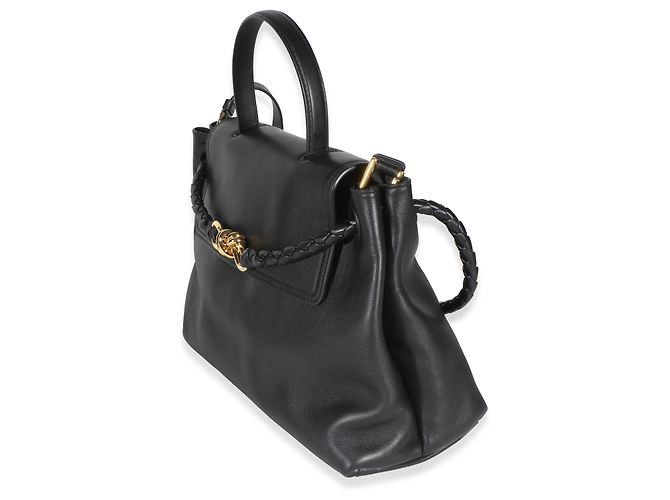 Bottega Veneta Ciao Ciao Medium in vitello setoso nero - vista 2
