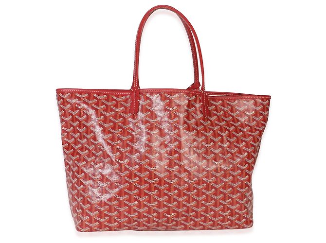 Goyard Red Goyardine Canvas Saint Louis PM Rosso - vista 2