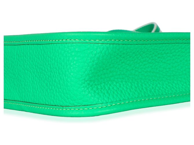 Hermès Vert Comics Clemence Mini Evelyne 16 TPM PHW Verde - vista 5