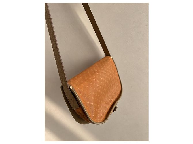 Fendi Zucca Monogram Schultertasche Braun Orange - Ansicht 3