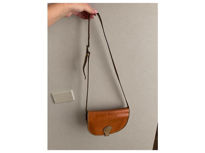 Fendi Zucca Monogram Schultertasche Braun Orange - Ansicht 5