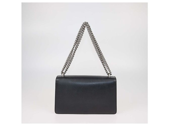 Borsa a tracolla piccola Dionysus in pelle nera Gucci Nero - vista 3