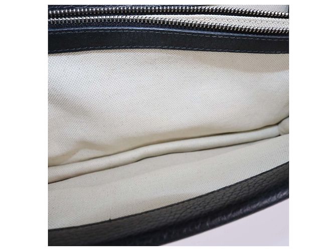Borsa a tracolla piccola Dionysus in pelle nera Gucci Nero - vista 7