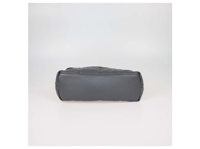 Autre Marque Borsa a tracolla Loulou Medium in pelle matelassé grigia Saint Laurent Grigio - vista 4