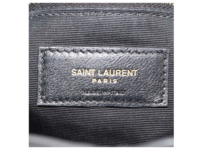 Autre Marque Borsa a tracolla Loulou Medium in pelle matelassé grigia Saint Laurent Grigio - vista 5