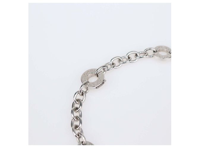Bulgari Pulsera Bvlgari de oro blanco 18K con dije de ónix Dorado - vista 5