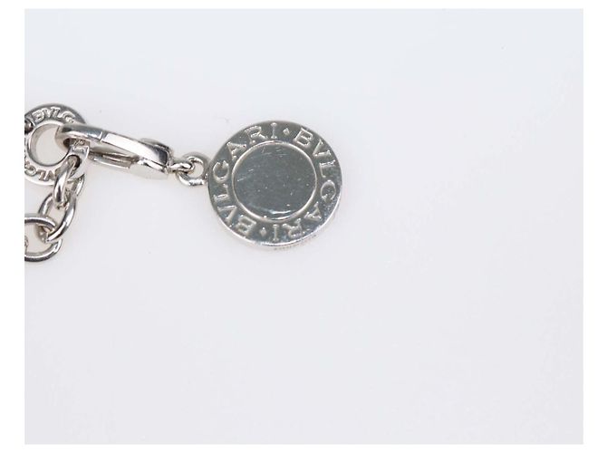 Bulgari Pulsera Bvlgari de oro blanco 18K con dije de ónix Dorado - vista 8