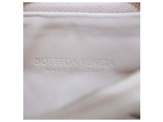 Picca borsa Gemelli in pelle Intrecciato rosa blush Bottega Veneta - vista 6